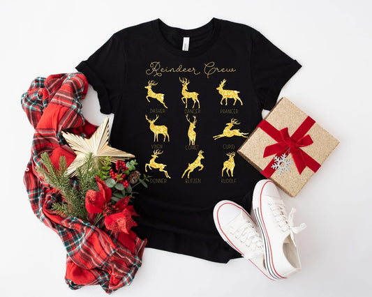 Reindeer Crew Tee