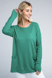 Viscose Front Pockets Sweater - 6 Color Options