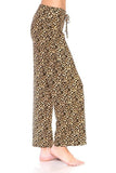 Printed Wide Leg Lounge Pants