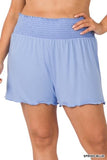 Smocked Shorts - Multiple Colors