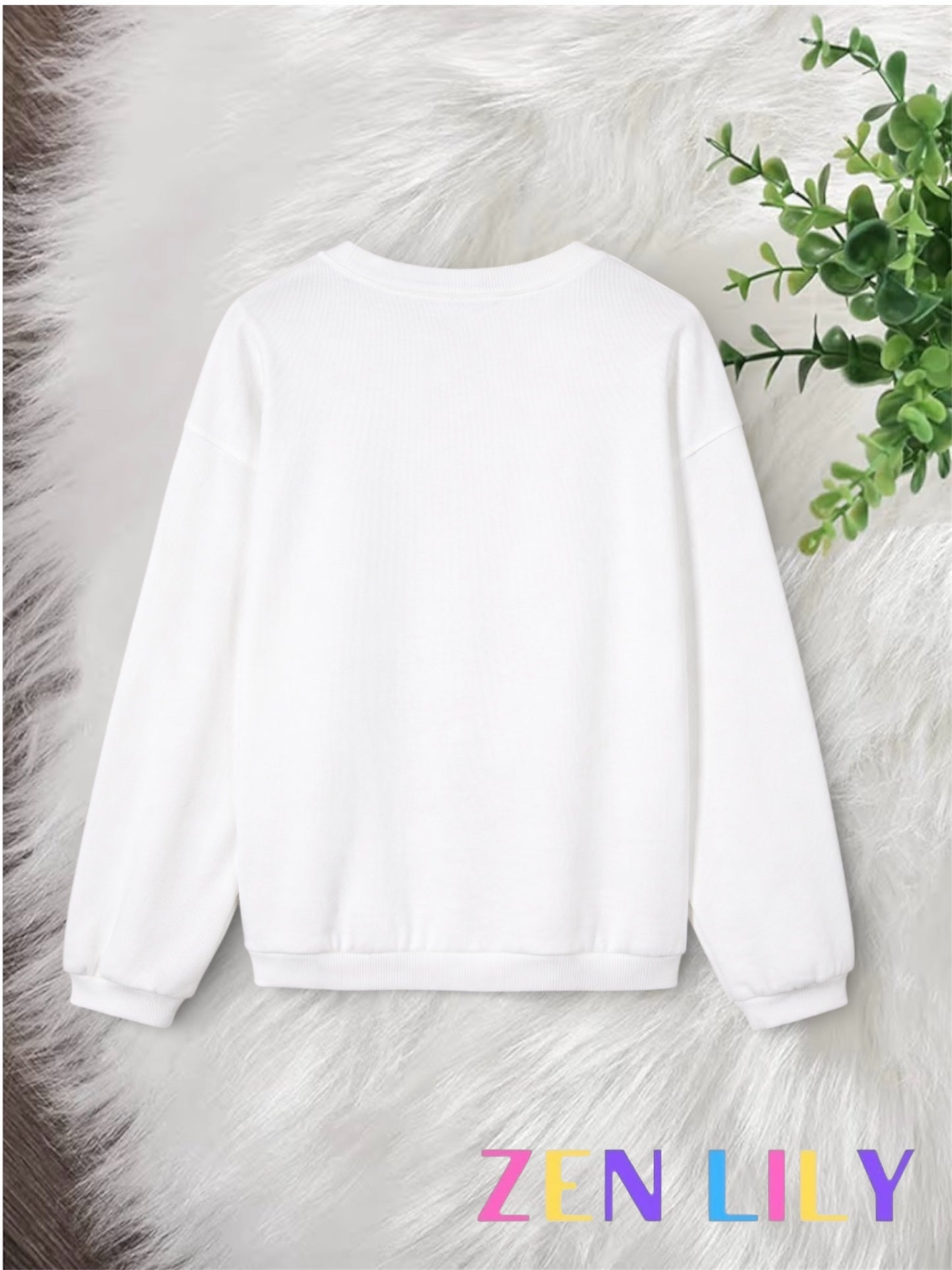 Heart Ribbed Embroidered Top