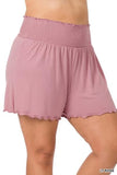 Smocked Shorts - Multiple Colors