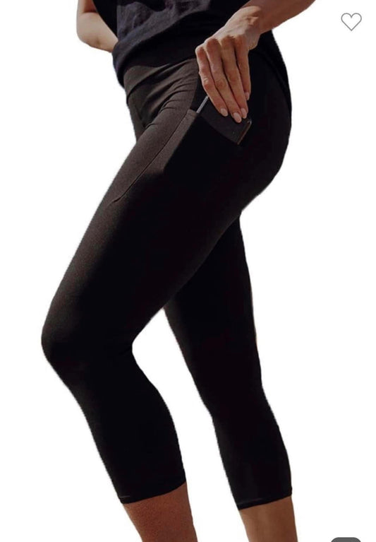 Preorder - Pocket Capri Leggings - Multiple color options