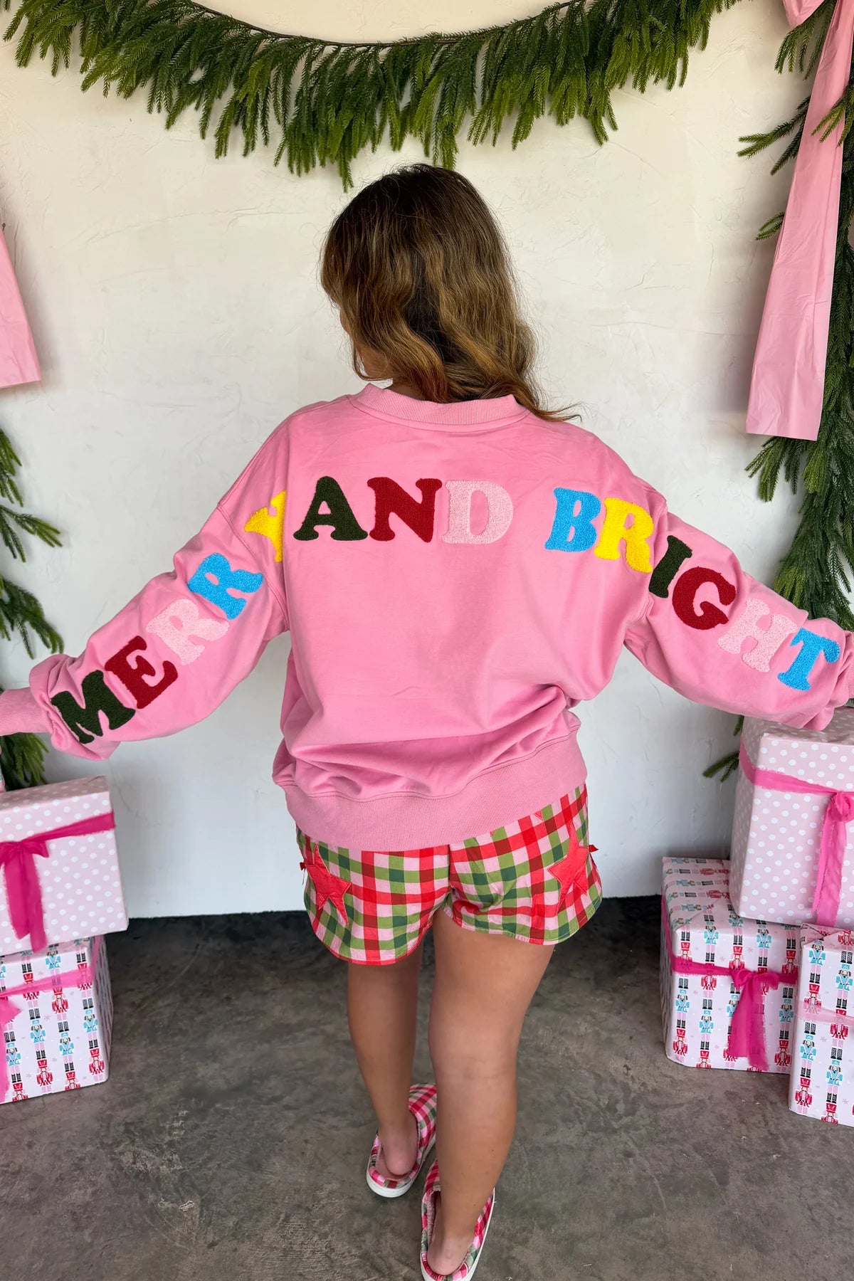 Merry Message Sweatshirt -3 Options