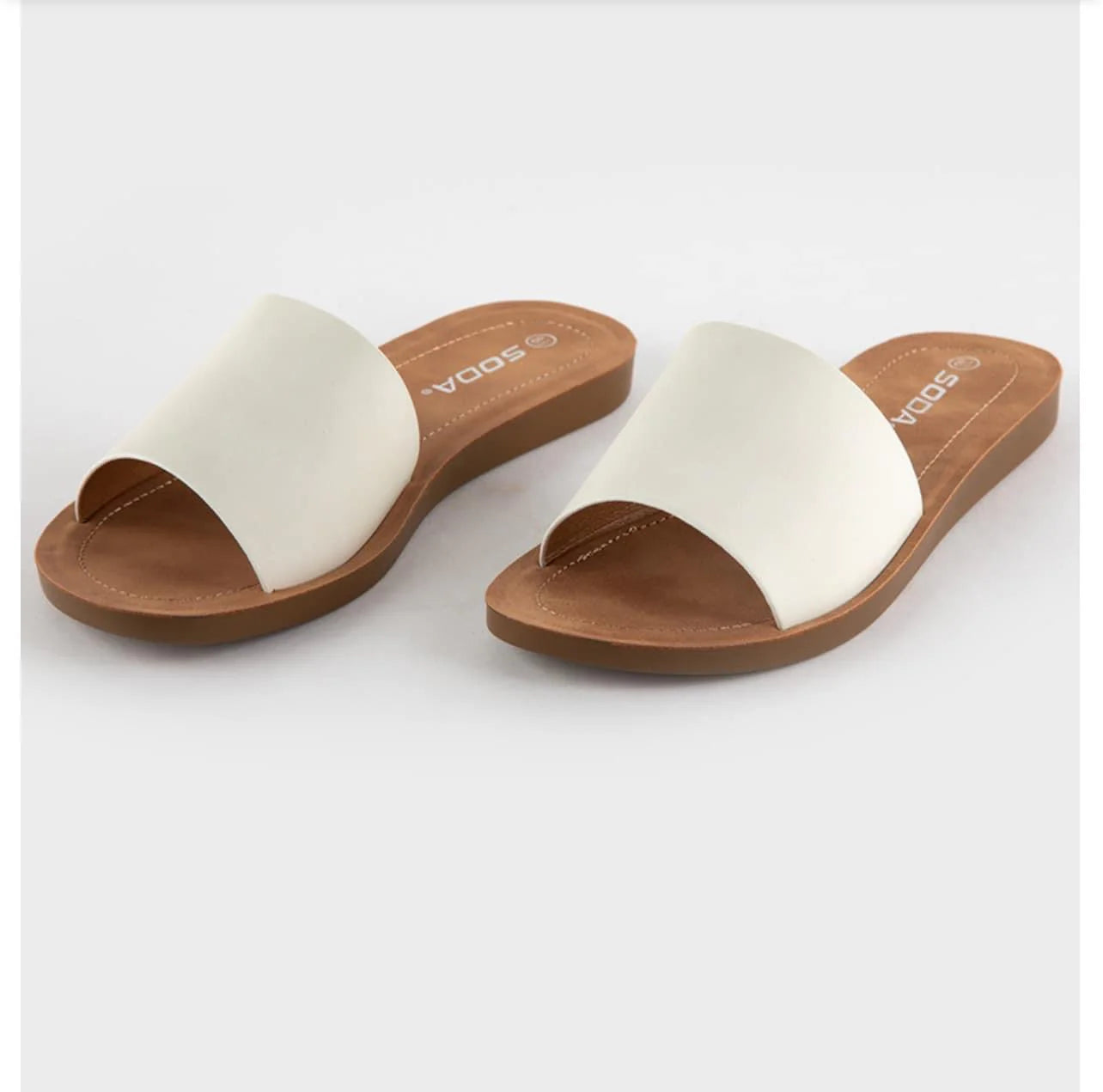 2X/3X White Birch Dress and Soda Sandal Bundle
