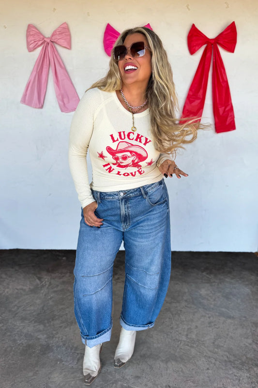 *Preorder-Lucky Love Graphic Top