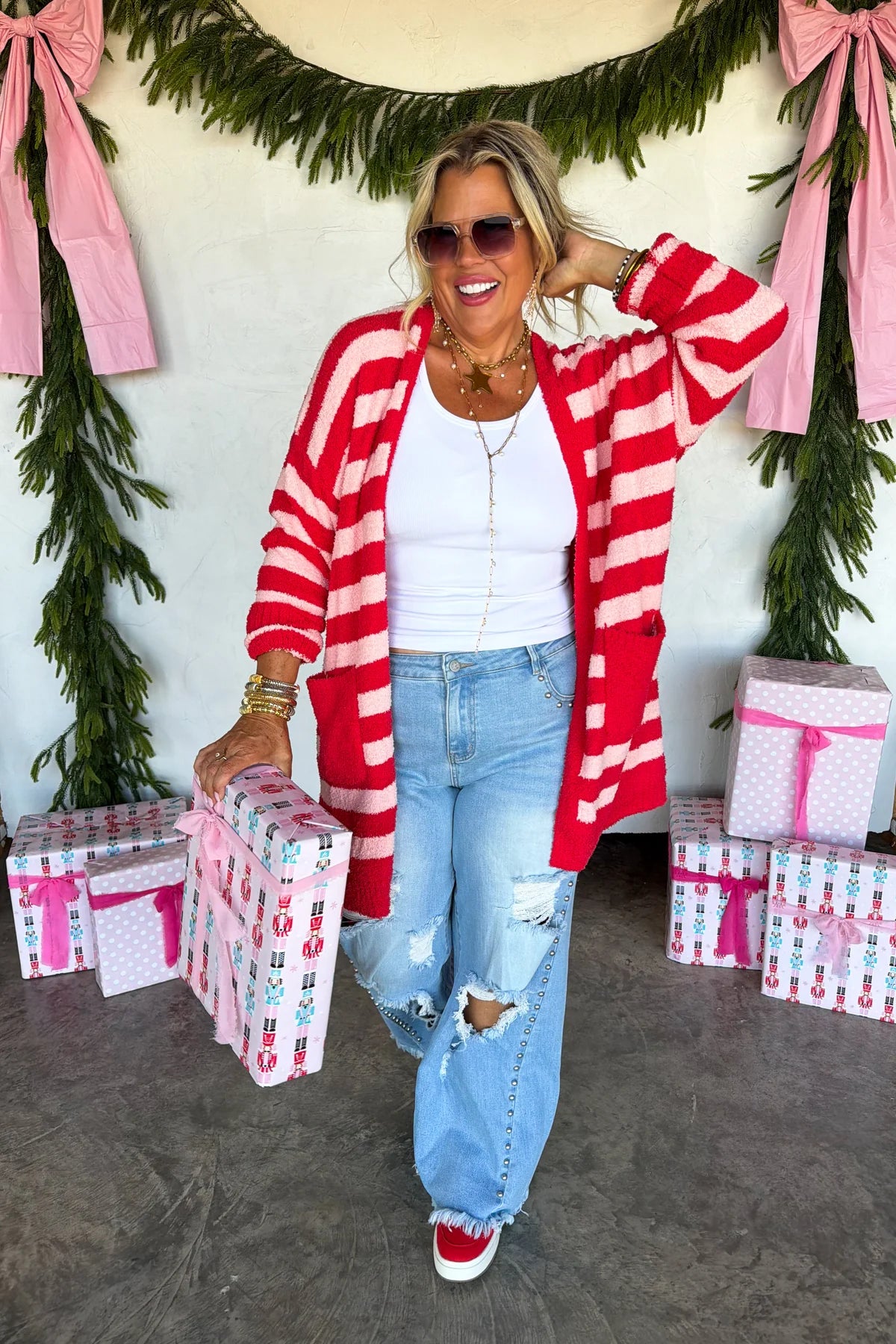 Cozy Christmas Cloud Cardigan - 5 Options