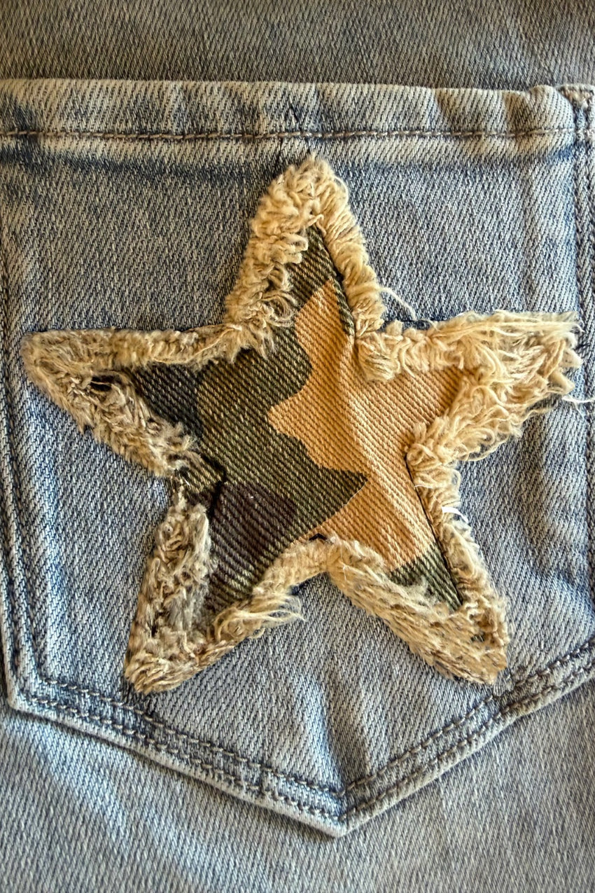 Lucky Star Urban Distressed Denim