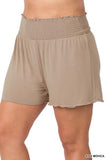 Smocked Shorts - Multiple Colors