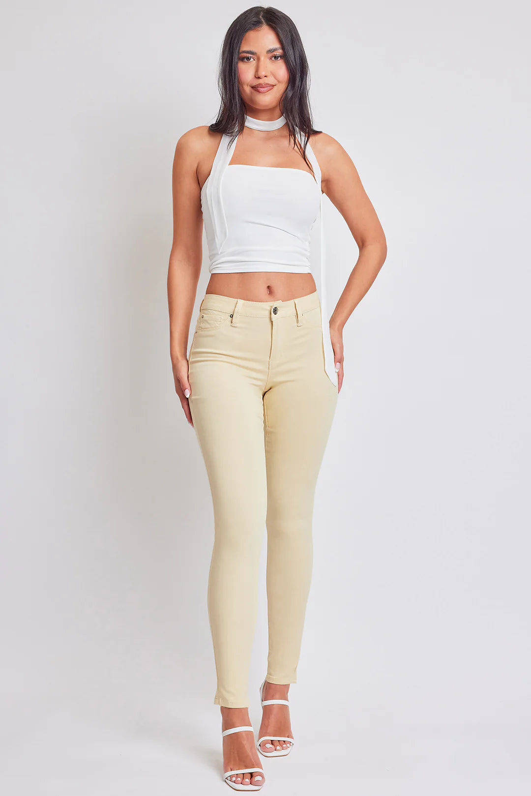 Hyperstretch Forever Color Mid-Rise Skinny Jean