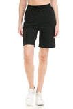 Drawstring Bermuda Shorts