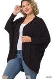 3/4 Sleeve Cocoon Cardigan