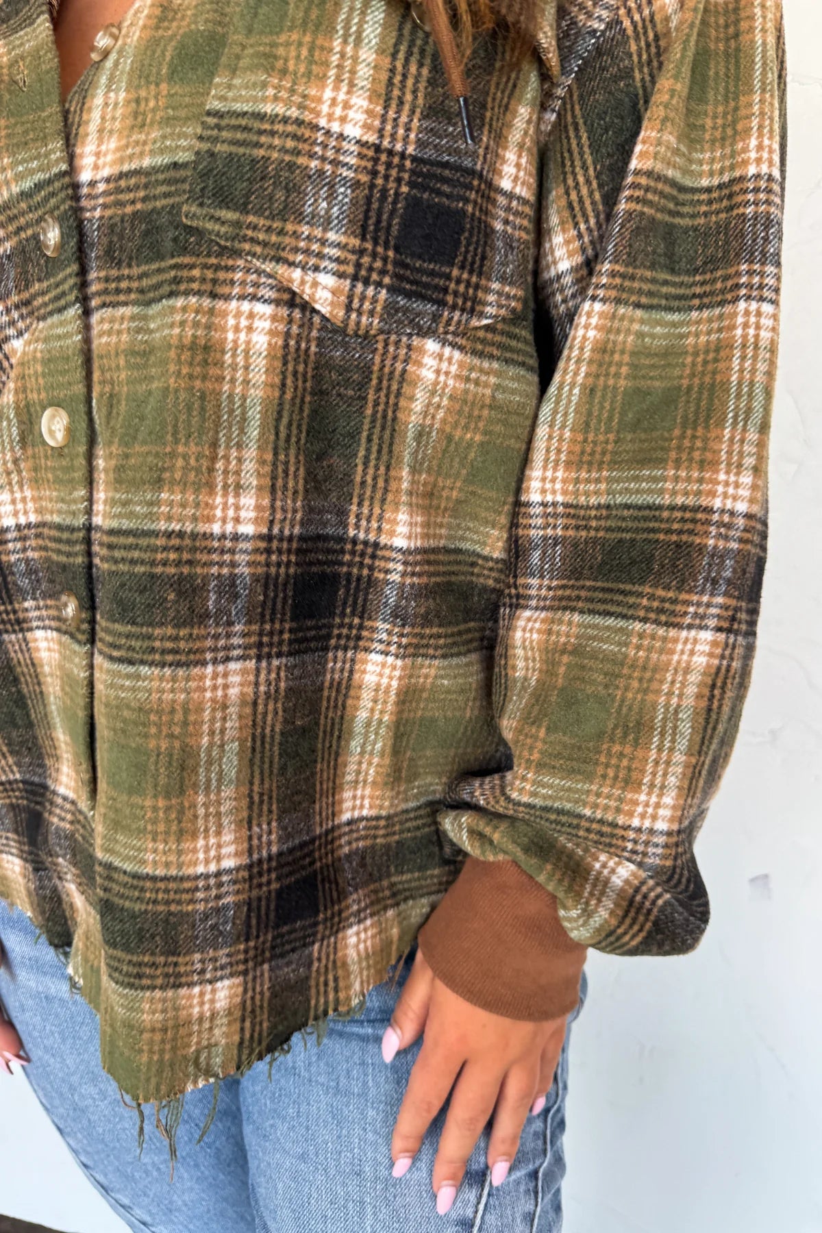 Mountain Morning Plaid Shacket - 2 Color Options