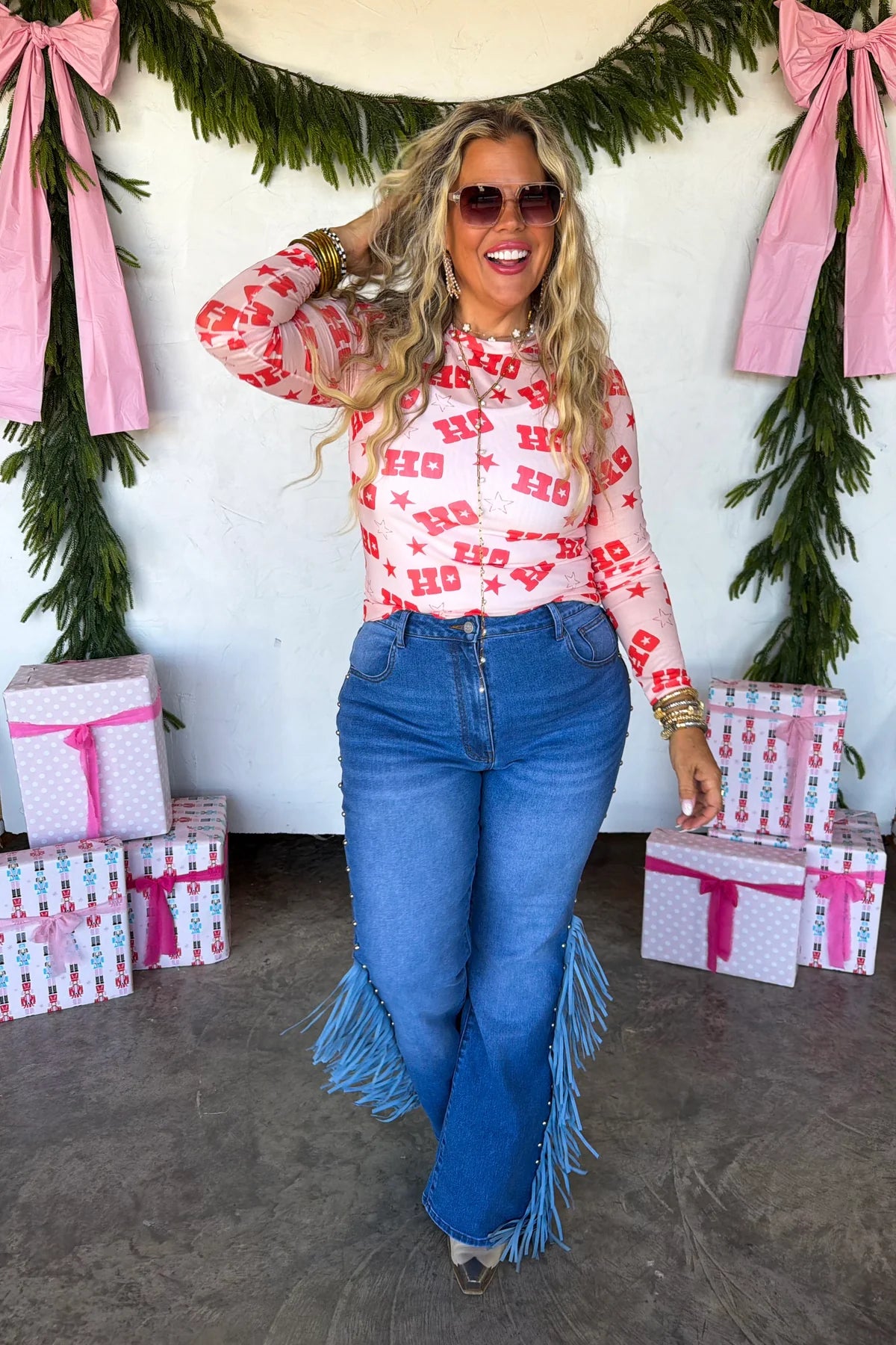 Merry Meshmas Tops - 5 Options