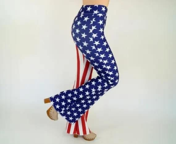 USA Flare Leggings