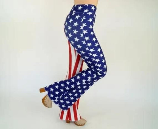 USA Flare Leggings