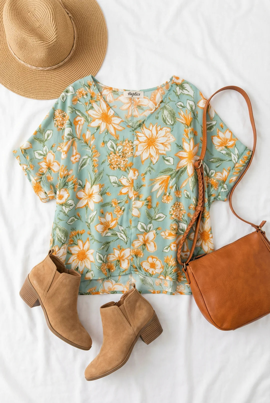 Hawaiian Floral Top