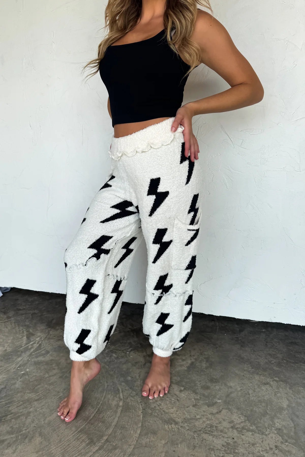 *Preorder-Lightning & Cheetah Cloud Lounge Pants