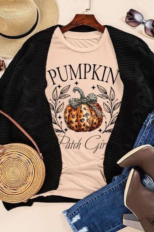 Zen Lily Pumpkin Patch Tee