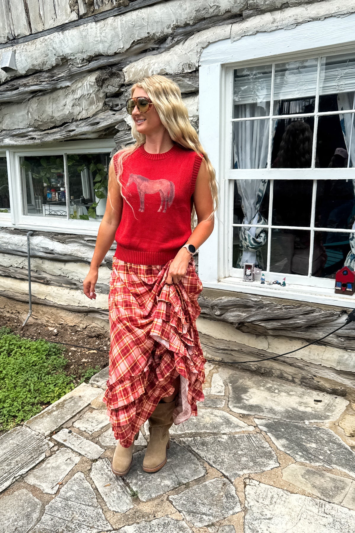 Wander West Maxi Skirt - 2 Print Options
