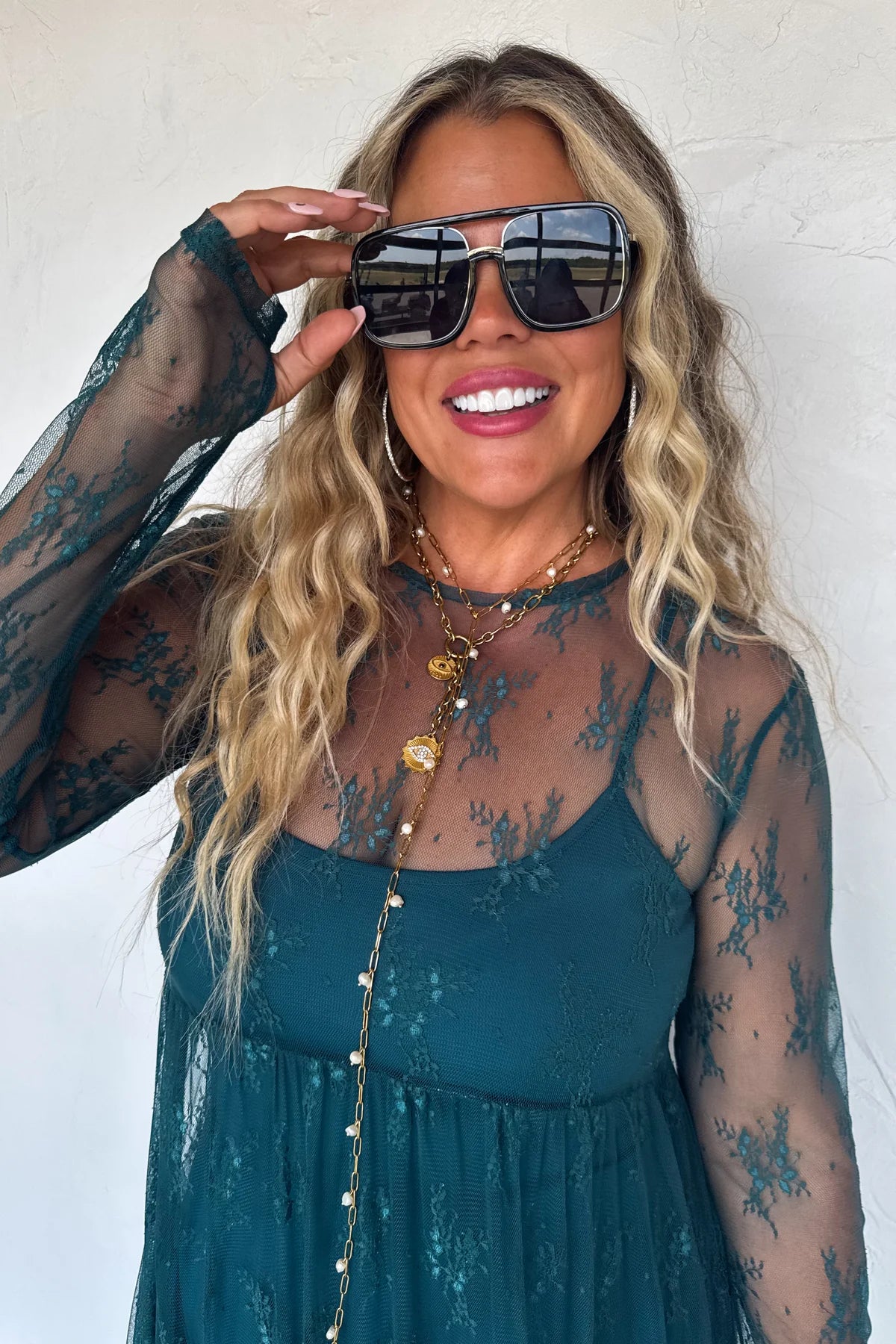 Preorder - Evangeline Lace Dress - Multiple Color Options