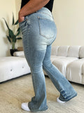 Mid Rise Flare Jeans