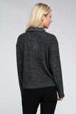 Brushed Melange Hacci Collared Sweater - 5 Color Options