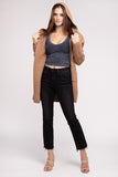 Hooded Open Front Sweater Cardigan - Multiple Colors Available