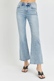 RISEN High Rise Ankle Flare Jeans