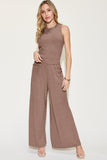 Ribbed Tank and Wide Leg Pants Set- 2 Color Options