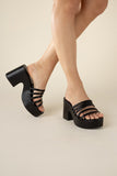 Platform Sandals - 3 color options