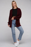 Low Gauge Waffle Open Cardigan Sweater - 6 Color Options