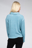 Brushed Melange Hacci Collared Sweater - 5 Color Options