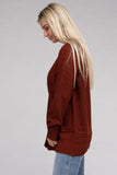 Low Gauge Waffle Open Cardigan Sweater - 6 Color Options