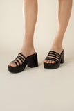 Platform Sandals - 3 color options