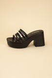 Platform Sandals - 3 color options