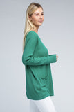 Viscose Front Pockets Sweater - 6 Color Options