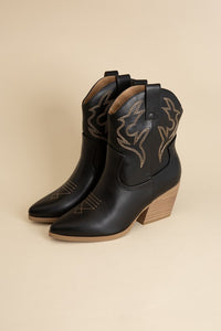 BLAZING WESTERN BOOTS - 2 color options