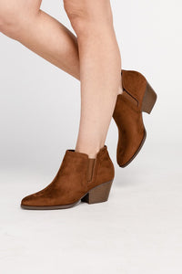 Gwen Suede Ankle Boots - 2 Color Options