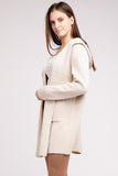 Hooded Open Front Sweater Cardigan - Multiple Colors Available