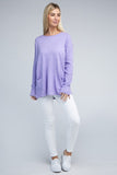 Viscose Front Pockets Sweater - 6 Color Options