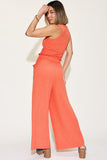 Ribbed Tank and Wide Leg Pants Set- 2 Color Options