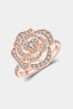 Moissanite Flower Shape Ring - 3 Options