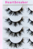 Mink Eyelashes 5 Pairs