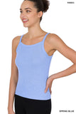 RIBBED SOFT RAYON CAMI - Multiple Colors