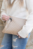 Quilted Wristlet Clutch - Multiple Colors