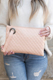 Quilted Wristlet Clutch - Multiple Colors