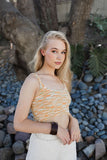 Whimsical Boucle Cozy Yarn Lounge Crop Top