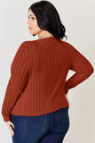 Ribbed Long Sleeve Top - Multiple Colors Available