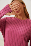 Ribbed Thumbhole Sleeve Top- Multiple Colors Available